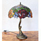 Tiffany Tischleuchte im Tiffany Stil Blumen Rosen m220