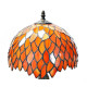 Tiffany Tischleuchte im Tiffany Stil orange m208