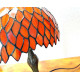 Tiffany Tischleuchte im Tiffany Stil orange m208