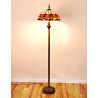 Tiffany Stehlampe im Tiffany Stil Blumen STL160
