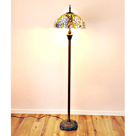 Tiffany Stehlampe im Tiffany Stil  Blumen STL161