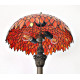 Tiffany Stehlampe orange im Tiffany Stil STL162