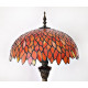 Tiffany Stehlampe orange im Tiffany Stil STL162