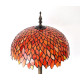 Tiffany Stehlampe orange im Tiffany Stil STL162