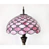 Tiffany Stehlampe im Tiffany Stil Stehleuchte rosa STL163