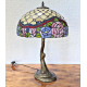 Tiffany Tischleuchte im Tiffany Stil Blumen Rosen m223