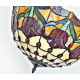 Tiffany Deckenleuchte im Tiffany Stil Deckenlampe Blumen B79