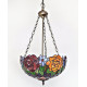 Tiffany Deckenleuchte Blumen im Tiffany Stil Deckenlampe B80