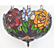 Tiffany Deckenleuchte Blumen im Tiffany Stil Deckenlampe B80