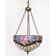 Tiffany Deckenleuchte im Tiffany Stil Deckenlampe Blumen B81