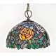 Tiffany Deckenleuchte im Tiffany Stil  Blumen Ø 30cm F457