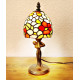 Tiffany Tischleuchte im Tiffany Stil Blumen m318