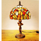 Tiffany Tischleuchte im Tiffany Stil Blumen m320