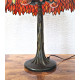 Tiffany Tischleuchte orange im Tiffany Stil Tischlampe m322