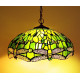 Tiffany Deckenleuchte grün Dragonfly im Tiffany Stil F461