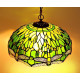 Tiffany Deckenleuchte grün Dragonfly im Tiffany Stil F461