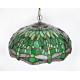 Tiffany Deckenleuchte grün Dragonfly im Tiffany Stil F461