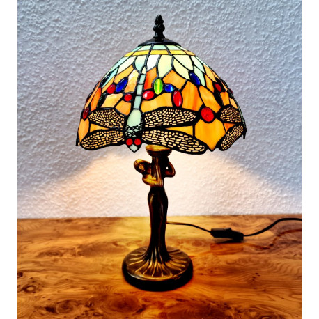 Tiffany Tischleuchte im Tiffany Stil Dragonfly M123