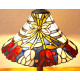 Tiffany Tischleuchte Blumen im Tiffany Stil m333