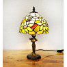 Tiffany Tischleuchte im Tiffany Stil Schmetterling M122
