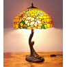 Tiffany Tischleuchte im Tiffany Stil Blumen m334