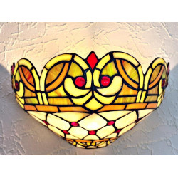 Tiffany Wandlampe Wandleuchte im Tiffany Stil w70