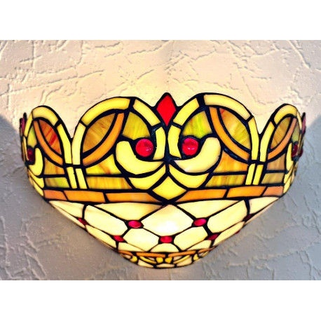 Tiffany Wandlampe Wandleuchte im Tiffany Stil w70
