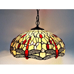 Tiffany Deckenleuchte Pendelleuchte im Tiffany Stil F449