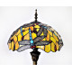 Tiffany Stehlampe gelb im Tiffany Stil Dragonfly STL165