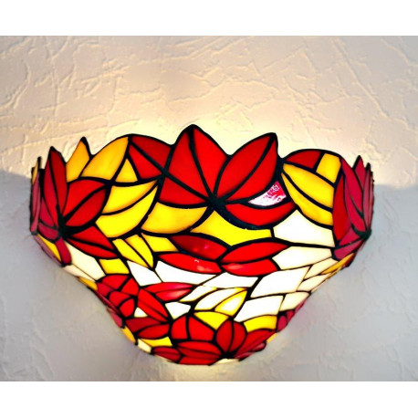 Tiffany Wandlampe im Tiffany Stil Wandleuchte w84