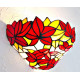 Tiffany Wandlampe im Tiffany Stil Wandleuchte w84