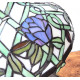 Tiffany Tischleuchte im Tiffany Stil Blumen Rosen m337