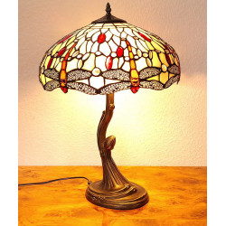 Tiffany Tischleuchte im Tiffany Stil Dragonfly m338