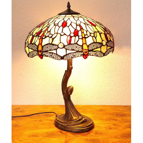 Tiffany Tischleuchte im Tiffany Stil Dragonfly m338