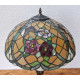Tiffany Tischleuchte im Tiffany Stil Blumen Rosen m340