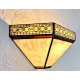 Tiffany Wandleuchte im Tiffany Stil Wandlampe beige w76