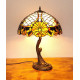 Tiffany Tischleuchte im Tiffany Stil Blumen m341