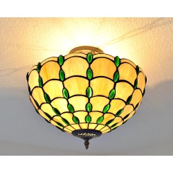Tiffany Deckenlampe im Tiffany Stil Deckenleuchte D172
