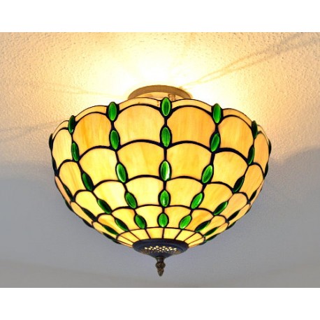 Tiffany Deckenlampe im Tiffany Stil Deckenleuchte D172