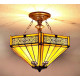 Tiffany Deckenleuchte im Tiffany Stil Deckenlampe DT501