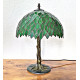 Tiffany Tischleuchte grün Tischlampe im Tiffany Stil m91