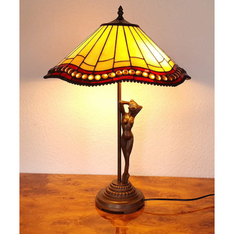 Tiffany Tischleuchte im Tiffany Stil M437