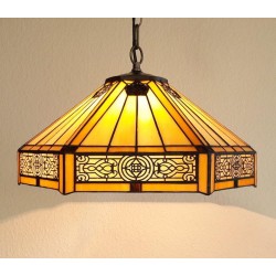 Tiffany Deckenleuchte im Tiffany Stil Pendelleuchte F345
