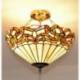 Tiffany Deckenleuchte im Tiffany Stil Pendelleuchte D143