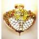Deckenleuchte im Tiffany Stil D149