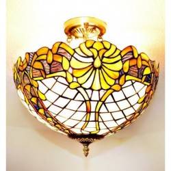 Deckenleuchte im Tiffany Stil D149