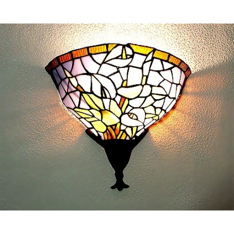 Tiffany Wandleuchte im Tiffany Stil Wandlampe  J19