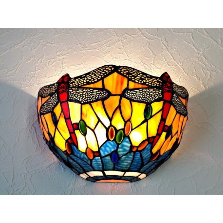 Tiffany Wandleuchte im Tiffany Stil Wandlampe W22
