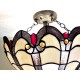 Tiffany Deckenleuchte im Tiffany Stil D157