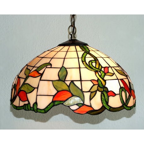 Tiffany Deckenleuchte im Tiffany Stil Pendelleuchte D81